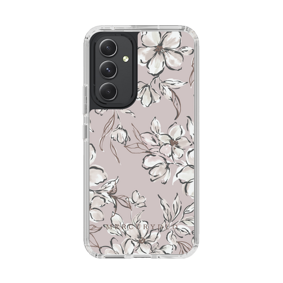 Slim Protection Case［ MERCURYDUO - BotanicalFlower - lilac ］