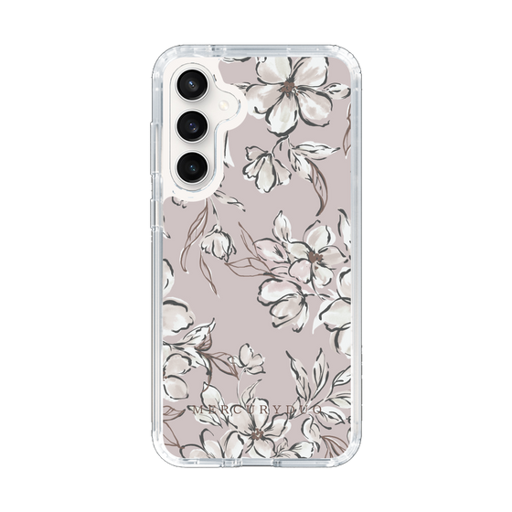 Slim Protection Case［ MERCURYDUO - BotanicalFlower - lilac ］