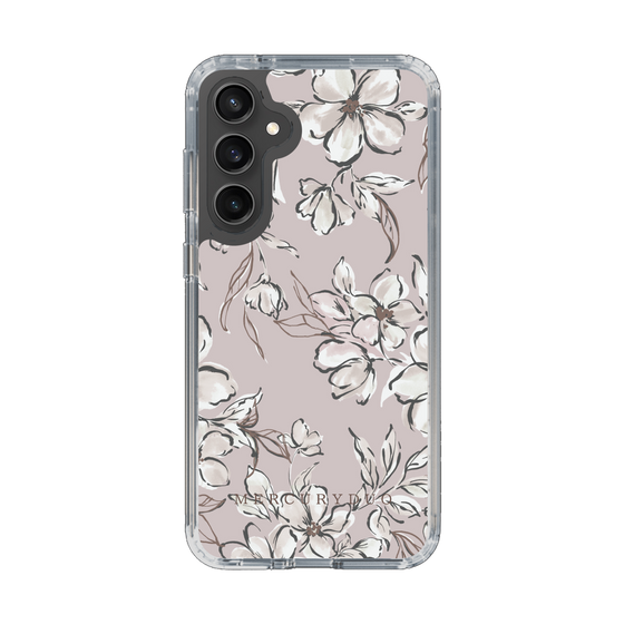 Slim Protection Case［ MERCURYDUO - BotanicalFlower - lilac ］