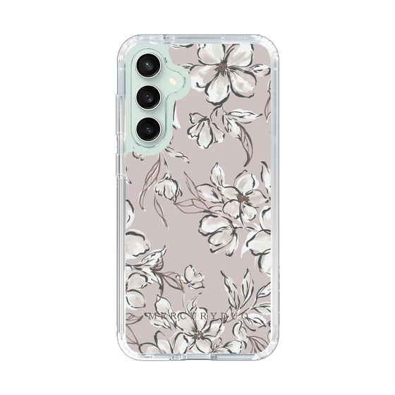 Slim Protection Case［ MERCURYDUO - BotanicalFlower - lilac ］