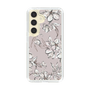 Slim Protection Case［ MERCURYDUO - BotanicalFlower - lilac ］
