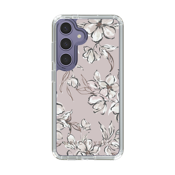 Slim Protection Case［ MERCURYDUO - BotanicalFlower - lilac ］