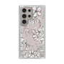Slim Protection Case［ MERCURYDUO - BotanicalFlower - lilac ］