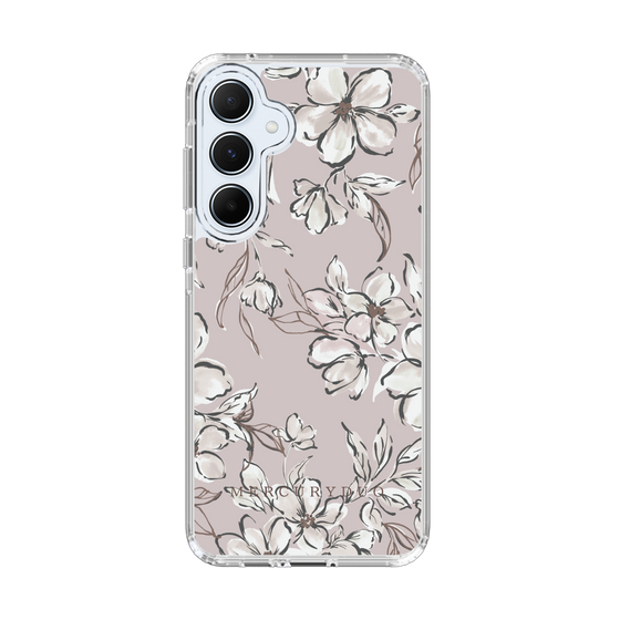 Slim Protection Case［ MERCURYDUO - BotanicalFlower - lilac ］