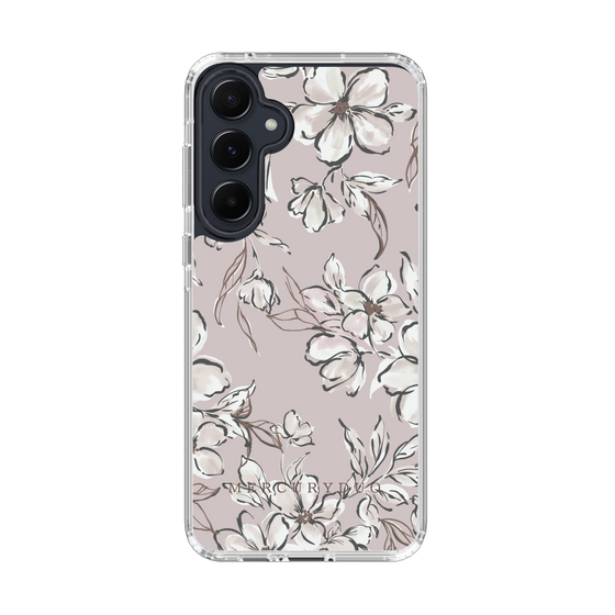 Slim Protection Case［ MERCURYDUO - BotanicalFlower - lilac ］