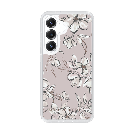 Slim Protection Case［ MERCURYDUO - BotanicalFlower - lilac ］