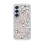 Slim Protection Case［ MERCURYDUO - BotanicalFlower - lilac ］
