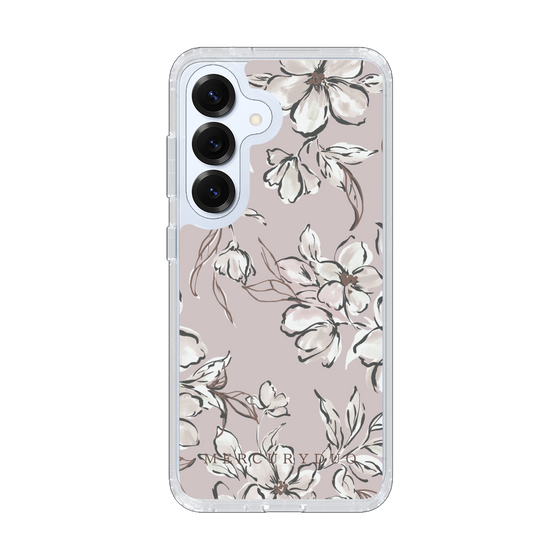 Slim Protection Case［ MERCURYDUO - BotanicalFlower - lilac ］