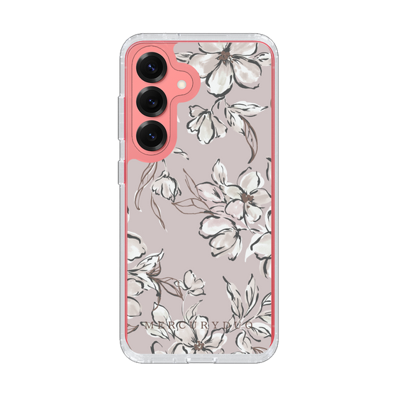 Slim Protection Case［ MERCURYDUO - BotanicalFlower - lilac ］