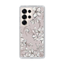 Slim Protection Case［ MERCURYDUO - BotanicalFlower - lilac ］