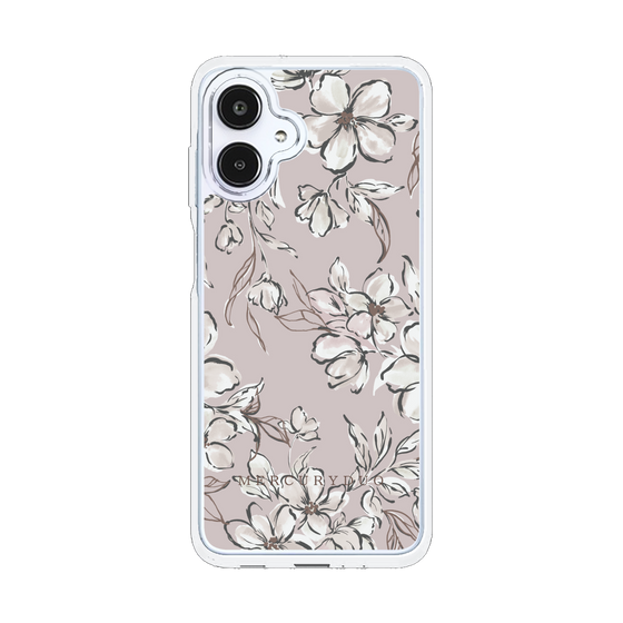 Slim Protection Case［ MERCURYDUO - BotanicalFlower - lilac ］