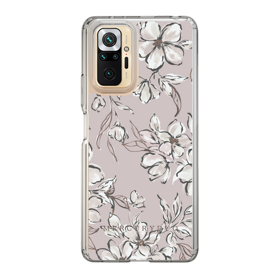 Slim Protection Case［ MERCURYDUO - BotanicalFlower - lilac ］