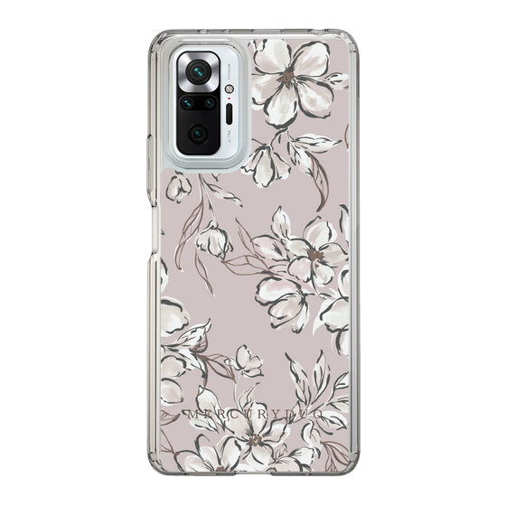 Slim Protection Case［ MERCURYDUO - BotanicalFlower - lilac ］
