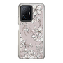 Slim Protection Case［ MERCURYDUO - BotanicalFlower - lilac ］