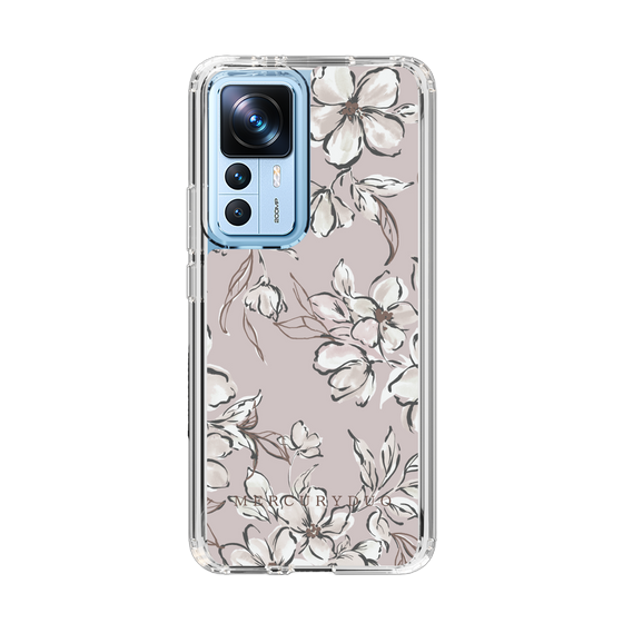 Slim Protection Case［ MERCURYDUO - BotanicalFlower - lilac ］