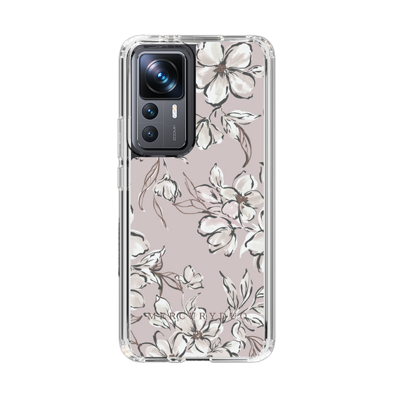 Slim Protection Case［ MERCURYDUO - BotanicalFlower - lilac ］