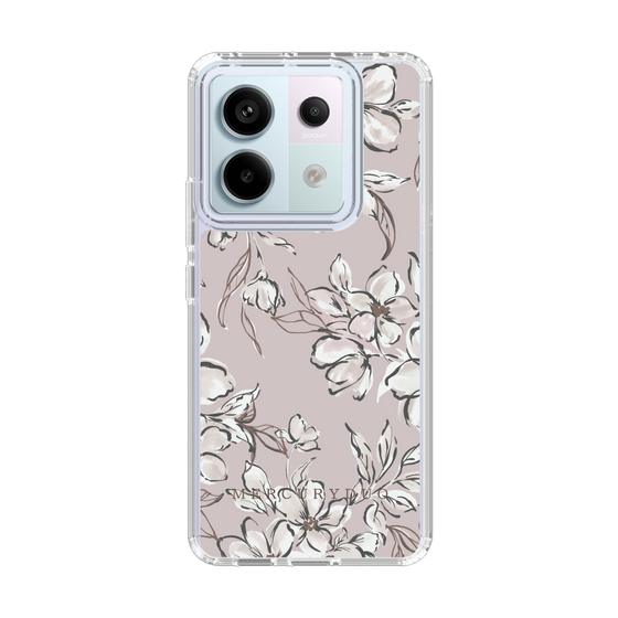 Slim Protection Case［ MERCURYDUO - BotanicalFlower - lilac ］