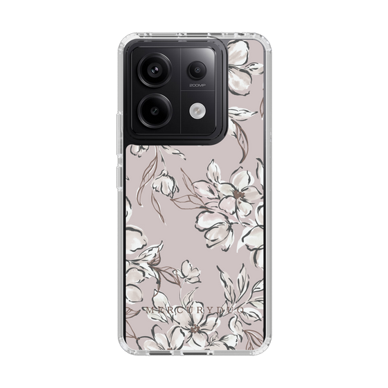 Slim Protection Case［ MERCURYDUO - BotanicalFlower - lilac ］
