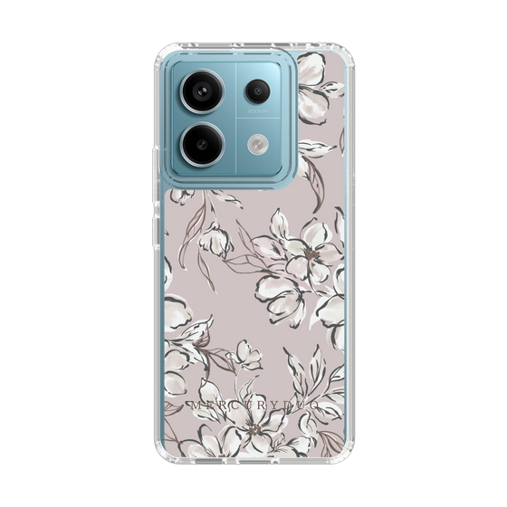 Slim Protection Case［ MERCURYDUO - BotanicalFlower - lilac ］