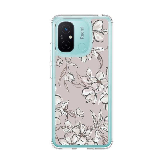 Slim Protection Case［ MERCURYDUO - BotanicalFlower - lilac ］