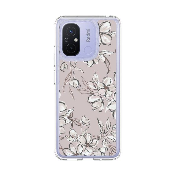 Slim Protection Case［ MERCURYDUO - BotanicalFlower - lilac ］