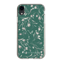 Slim Protection Case［ MERCURYDUO - BotanicalFlower - Green ］