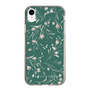 Slim Protection Case［ MERCURYDUO - BotanicalFlower - Green ］