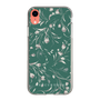 Slim Protection Case［ MERCURYDUO - BotanicalFlower - Green ］