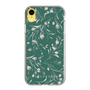 Slim Protection Case［ MERCURYDUO - BotanicalFlower - Green ］