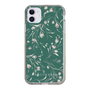 Slim Protection Case［ MERCURYDUO - BotanicalFlower - Green ］