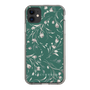 Slim Protection Case［ MERCURYDUO - BotanicalFlower - Green ］