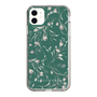 Slim Protection Case［ MERCURYDUO - BotanicalFlower - Green ］