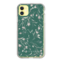 Slim Protection Case［ MERCURYDUO - BotanicalFlower - Green ］