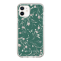 Slim Protection Case［ MERCURYDUO - BotanicalFlower - Green ］