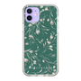 Slim Protection Case［ MERCURYDUO - BotanicalFlower - Green ］