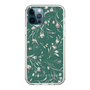 Slim Protection Case［ MERCURYDUO - BotanicalFlower - Green ］