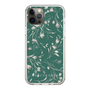 Slim Protection Case［ MERCURYDUO - BotanicalFlower - Green ］
