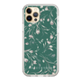 Slim Protection Case［ MERCURYDUO - BotanicalFlower - Green ］