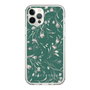 Slim Protection Case［ MERCURYDUO - BotanicalFlower - Green ］