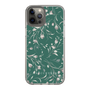 Slim Protection Case［ MERCURYDUO - BotanicalFlower - Green ］