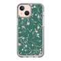 Slim Protection Case［ MERCURYDUO - BotanicalFlower - Green ］