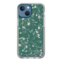 Slim Protection Case［ MERCURYDUO - BotanicalFlower - Green ］