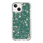 Slim Protection Case［ MERCURYDUO - BotanicalFlower - Green ］