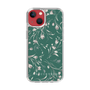 Slim Protection Case［ MERCURYDUO - BotanicalFlower - Green ］