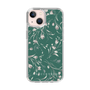 Slim Protection Case［ MERCURYDUO - BotanicalFlower - Green ］