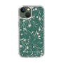 Slim Protection Case［ MERCURYDUO - BotanicalFlower - Green ］