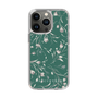 Slim Protection Case［ MERCURYDUO - BotanicalFlower - Green ］
