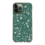 Slim Protection Case［ MERCURYDUO - BotanicalFlower - Green ］
