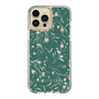 Slim Protection Case［ MERCURYDUO - BotanicalFlower - Green ］