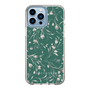 Slim Protection Case［ MERCURYDUO - BotanicalFlower - Green ］